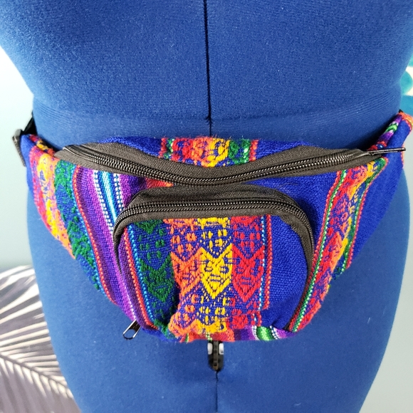 World Team Tennis Accessories - World team tennis tribal colorful fanny pack